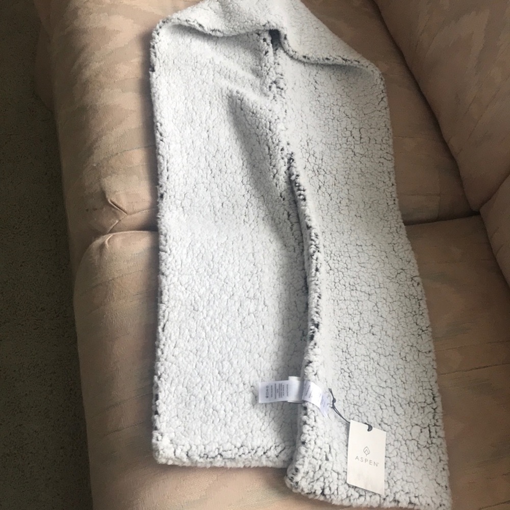 Lush long winter scarf